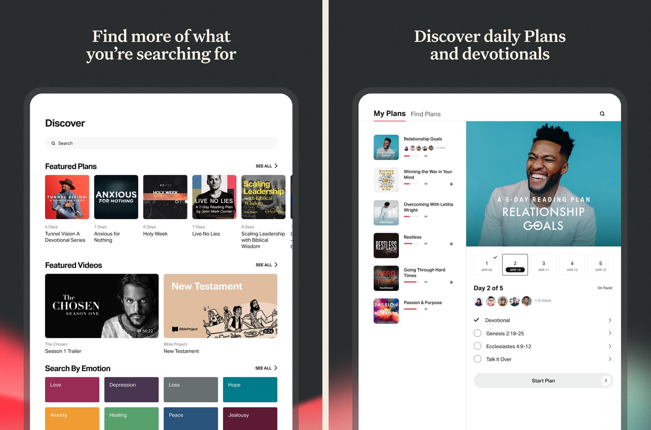 YouVersion Bible product screenshot